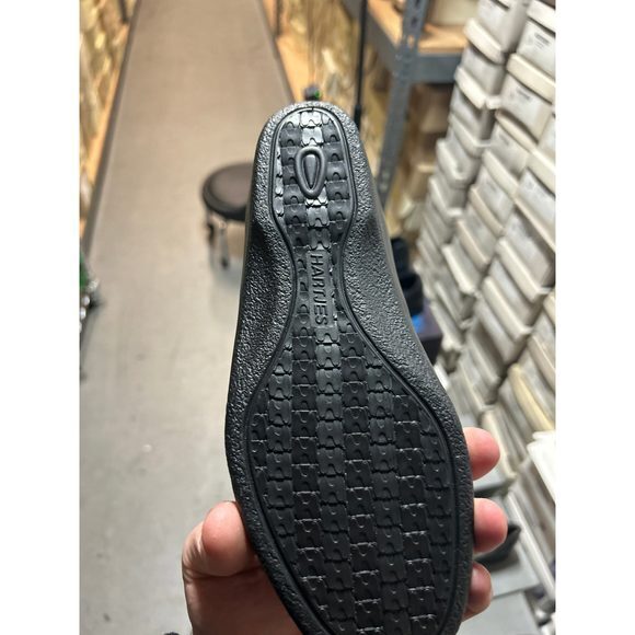 Vintage Hartjes Dark Grey‎ Leather Women's sandals 81822 - Picture 4 of 4